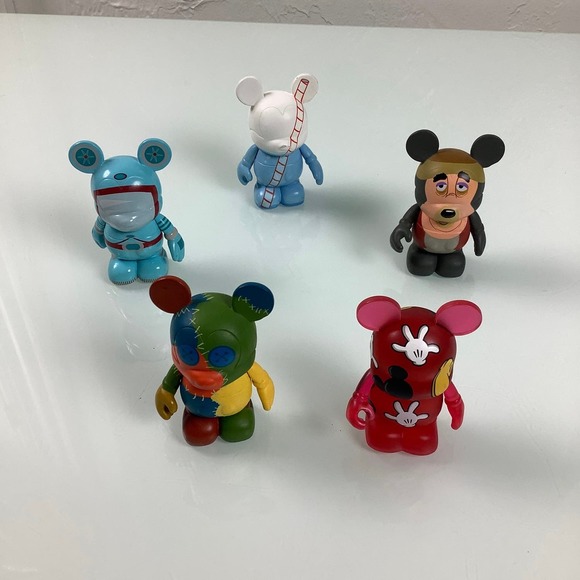 Disney Vinylmation The Art of Disney Theme Parks Figures lot of 5 - Picture 12 of 12